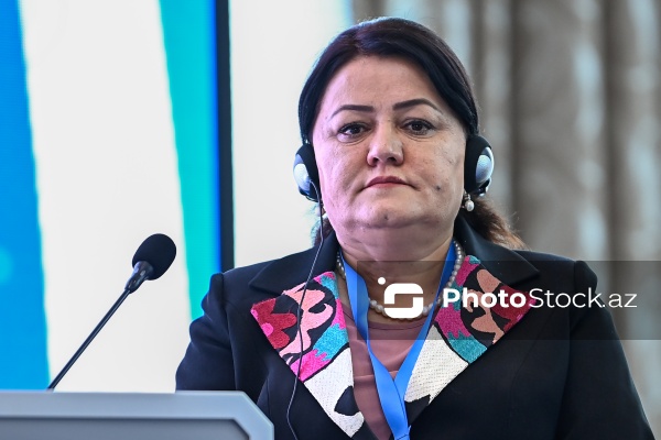 Zarina Abdulmaynzoda - AQEM-in qadınların liderliyinə həsr olunmuş beynəlxalq konfransında