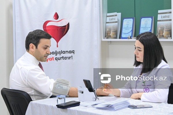 Aşura günü ilə bağlı İlahiyyat İnstitutunda keçirilən qanvermə aksiyası