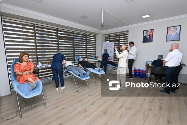 İlahiyyat İnstitutunda Aşura günü ilə əlaqədar keçirilən qanvermə aksiyası