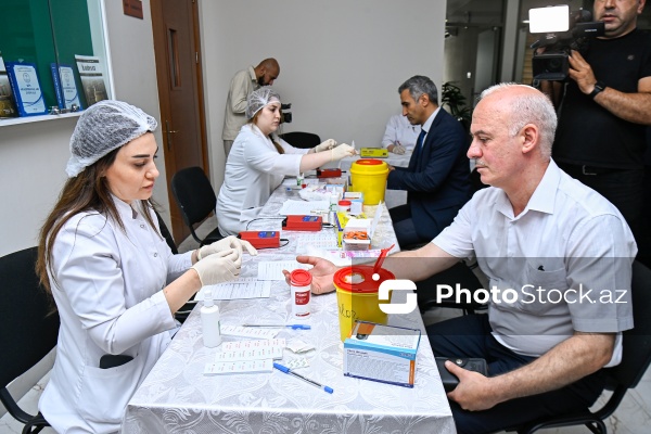 İlahiyyat İnstitutunda Aşura günü ilə əlaqədar keçirilən qanvermə aksiyası