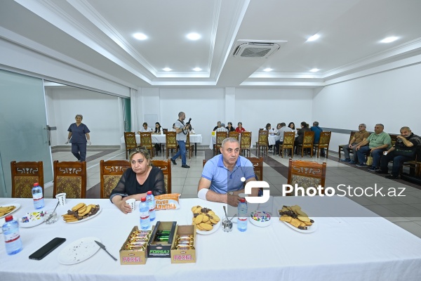 Aşura günü ilə bağlı "Təzəpir" məscidində keçirilən qanvermə aksiyası