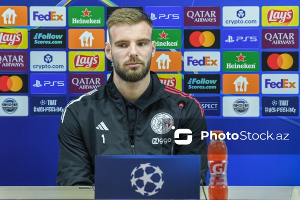 Vitezslav Yaroş - "Ayaks"ın Bakıda keçirilən mətbuat konfransında