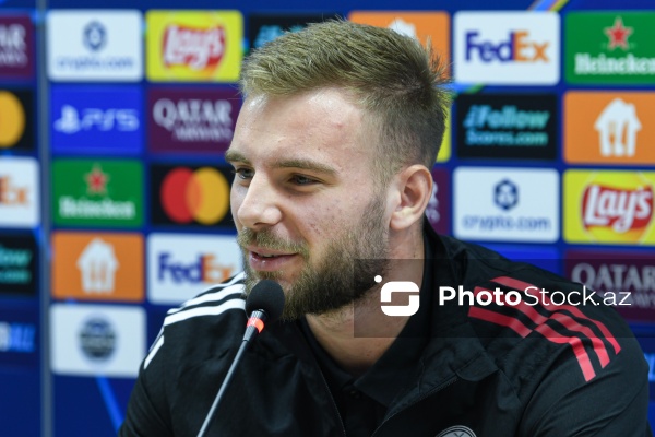 Vitezslav Yaroş - "Ayaks"ın Bakıda keçirilən mətbuat konfransında