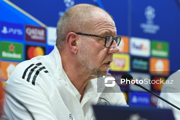 Fred Qrim - "Ayaks"ın Bakıda keçirilən mətbuat konfransında