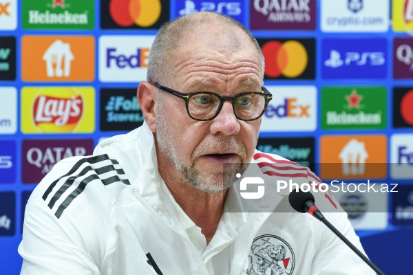 Fred Qrim - "Ayaks"ın Bakıda keçirilən mətbuat konfransında