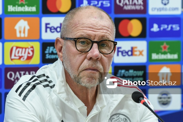 Fred Qrim - "Ayaks"ın Bakıda keçirilən mətbuat konfransında