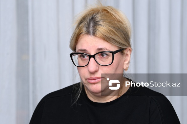 AZAL-ın təyyarə qəzasında həlak olan İqor Kşnyakinin həyat yoldaşı Yana Kşnyakina