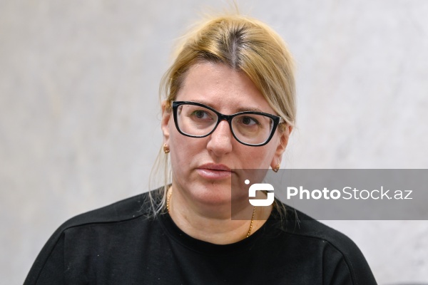 AZAL-ın təyyarə qəzasında həlak olan İqor Kşnyakinin həyat yoldaşı Yana Kşnyakina