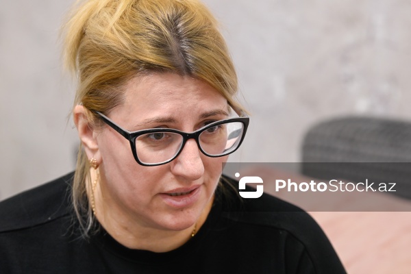 AZAL-ın təyyarə qəzasında həlak olan İqor Kşnyakinin həyat yoldaşı Yana Kşnyakina