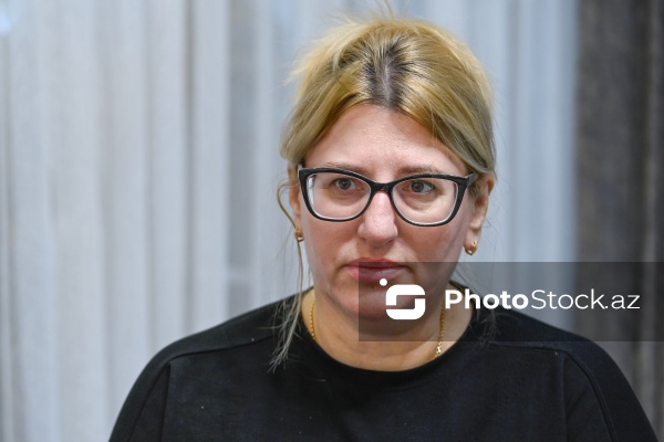 AZAL-ın təyyarə qəzasında həlak olan İqor Kşnyakinin həyat yoldaşı Yana Kşnyakina