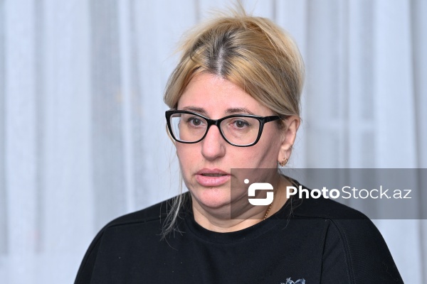 AZAL-ın təyyarə qəzasında həlak olan İqor Kşnyakinin həyat yoldaşı Yana Kşnyakina