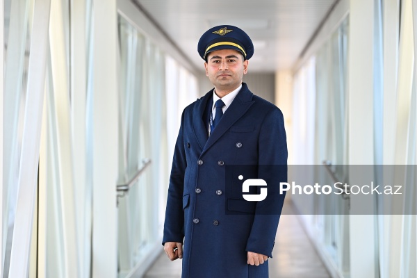Azərbaycan Hava Yollarının ən gənc pilotu Yusif Quluzadə