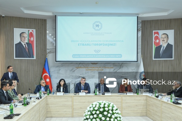 Azərbaycan Həmkarlar İttifaqları Konfederasiyasının mətbuat konfransı
