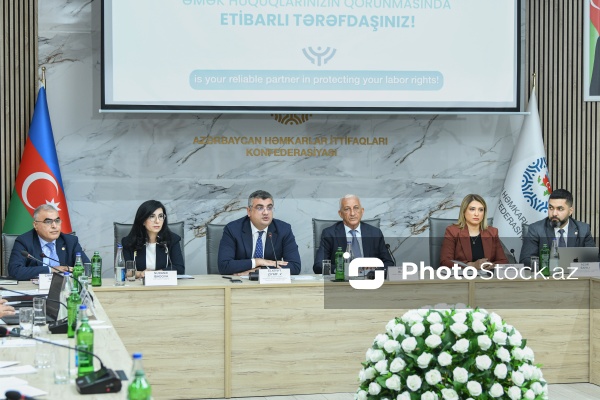 Azərbaycan Həmkarlar İttifaqları Konfederasiyasının mətbuat konfransı