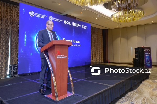 Ronen Kraus - Azərbaycan Kibertəhlükəsizlik Mərkəzinin məzun günündə