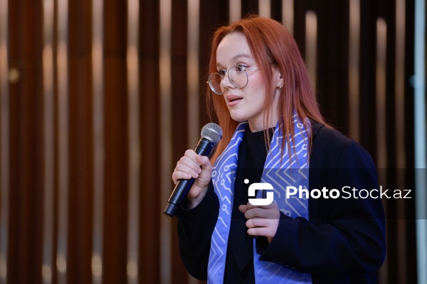 Ülkər Əliyeva - Azərbaycan Kibertəhlükəsizlik Mərkəzinin məzun günündə