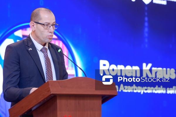 Ronen Kraus - Azərbaycan Kibertəhlükəsizlik Mərkəzinin məzun günündə