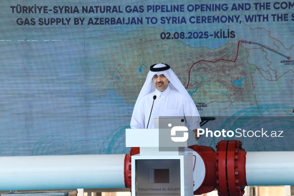 Azərbaycan qazının Türkiyə üzərindən Suriyaya ixracına start verilib