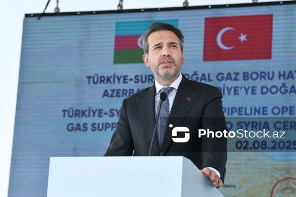 Azərbaycan qazının Türkiyə üzərindən Suriyaya ixracına start verilib