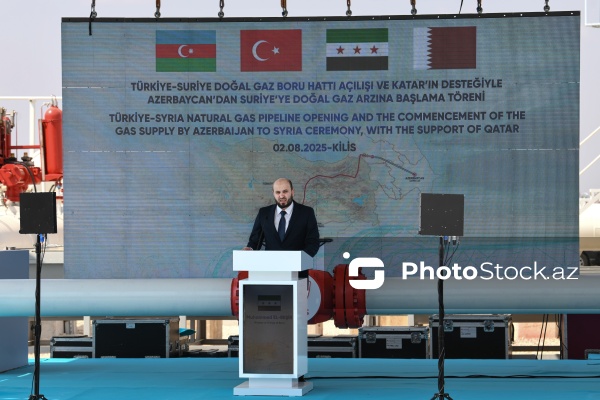 Azərbaycan qazının Türkiyə üzərindən Suriyaya ixracına start verilib