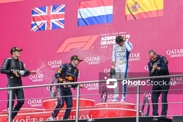 Azərbaycan Qran-prisi: "Formula 1"də mükafatlandırma mərasimi