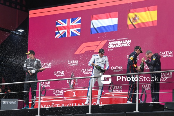 Azərbaycan Qran-prisi: "Formula 1"də mükafatlandırma mərasimi