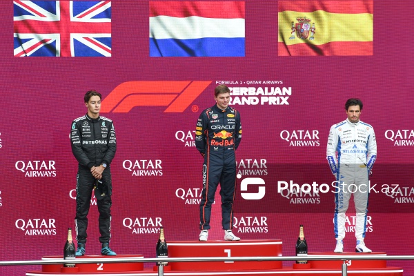 Azərbaycan Qran-prisi: "Formula 1"də mükafatlandırma mərasimi
