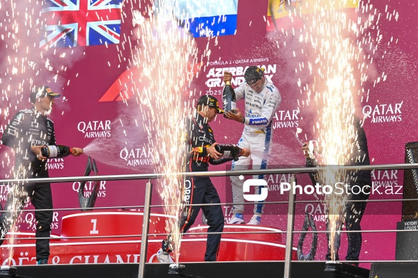 Azərbaycan Qran-prisi: "Formula 1"də mükafatlandırma mərasimi