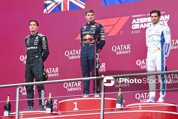 Azərbaycan Qran-prisi: "Formula 1"də mükafatlandırma mərasimi