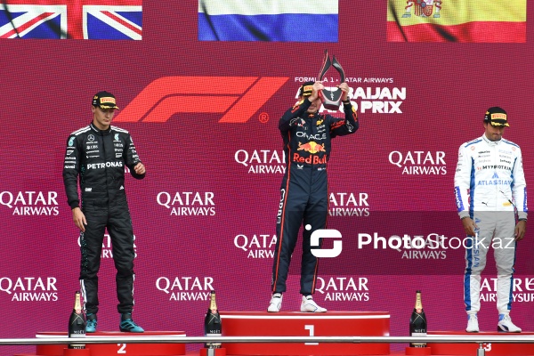 Azərbaycan Qran-prisi: "Formula 1"də mükafatlandırma mərasimi