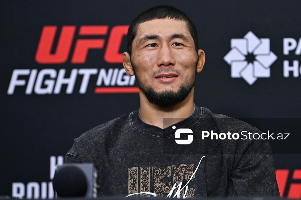 UFC iştirakçılarının Bakıda baş tutan mətbuat konfransı
