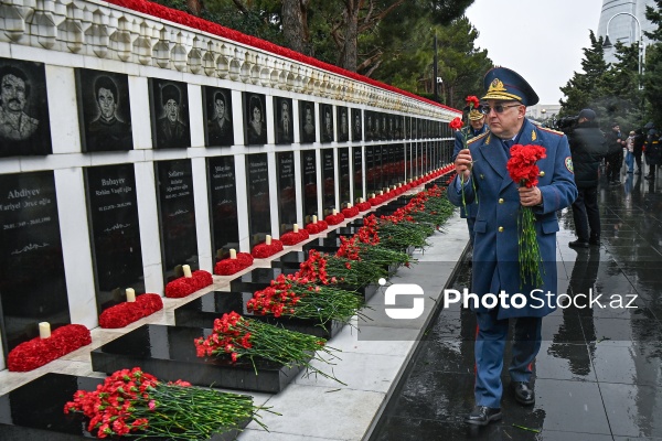 Şahin Bağırov - Şəhidlər xiyabanında