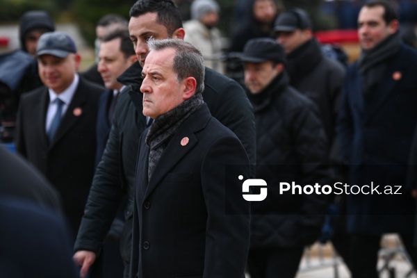 Ceyhun Bayramov - Şəhidlər xiyabanında