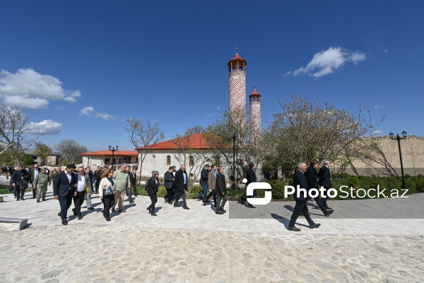 Azərbaycanda akkreditə olunmuş diplomatik korpus nümayəndələrinin Şuşa səfəri