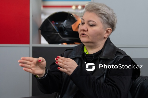 Natəvan Xanməmmədli - Qadın motosiklet klubunun təhlükəsizlik üzrə rəhbəri