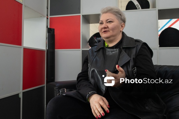 Natəvan Xanməmmədli - Qadın motosiklet klubunun təhlükəsizlik üzrə rəhbəri