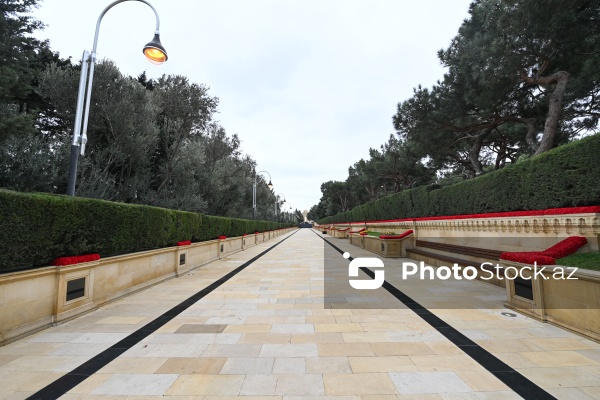 Xarici diplomatların Şəhidlər xiyabanını ziyarəti