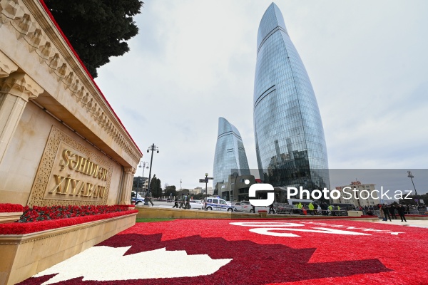 Xarici diplomatların Şəhidlər xiyabanını ziyarəti