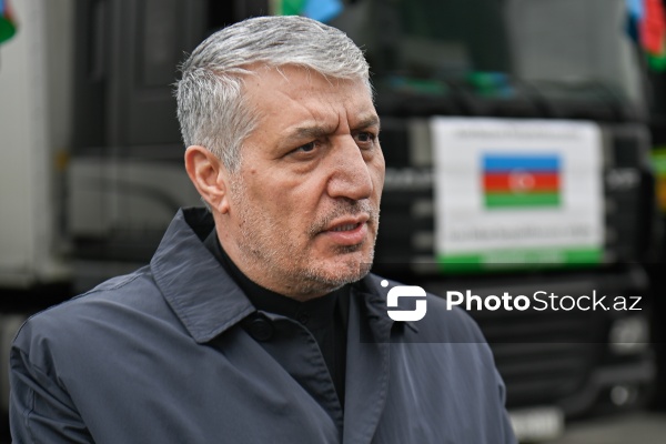 Müctəba Dəmirçilu - Azərbaycandan İrana göndərilən humanitar yardımın yolasalma mərasimində