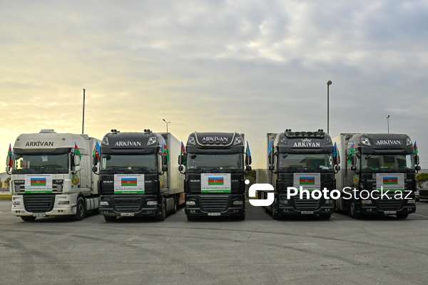 Azərbaycandan İrana növbəti humanitar yardım yola salınıb