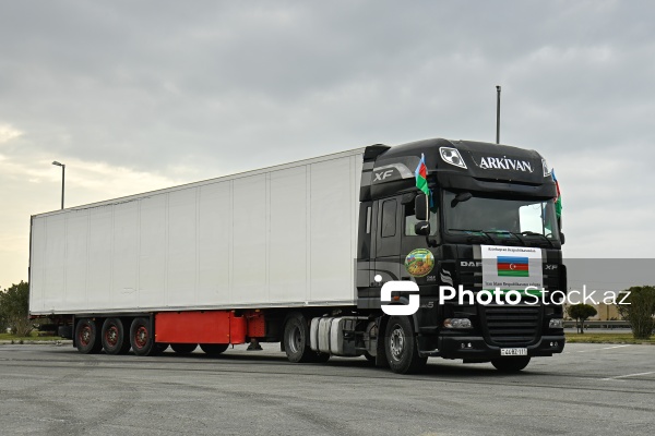 Azərbaycandan İrana növbəti humanitar yardım yola salınıb