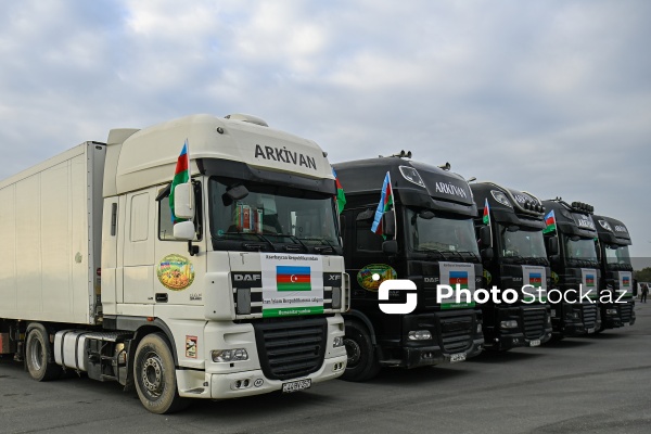 Azərbaycandan İrana növbəti humanitar yardım yola salınıb