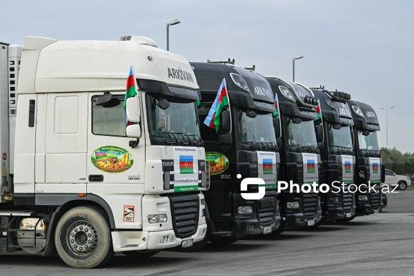 Azərbaycandan İrana növbəti humanitar yardım yola salınıb