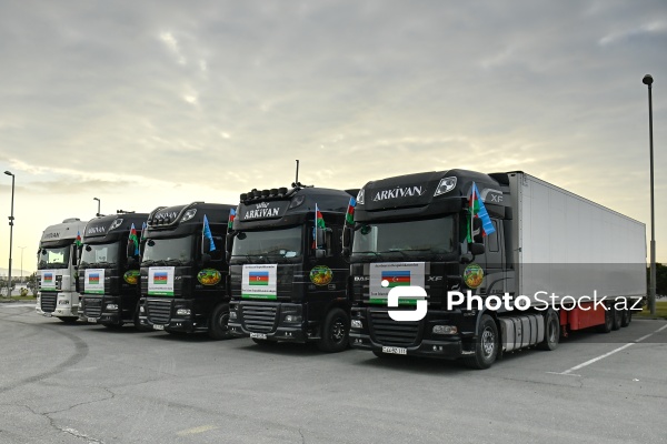 Azərbaycandan İrana növbəti humanitar yardım yola salınıb