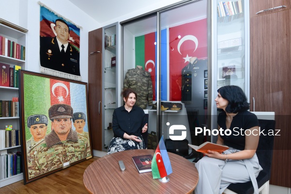 Azərbaycanın Milli Qəhrəmanı Polad Həşimovun həyat yoldaşı Ofelya Salmanova
