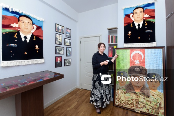 Azərbaycanın Milli Qəhrəmanı Polad Həşimovun həyat yoldaşı Ofelya Salmanova
