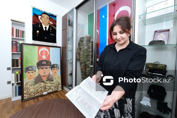 Azərbaycanın Milli Qəhrəmanı Polad Həşimovun həyat yoldaşı Ofelya Salmanova