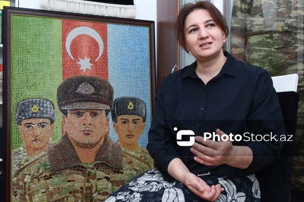 Azərbaycanın Milli Qəhrəmanı Polad Həşimovun həyat yoldaşı Ofelya Salmanova
