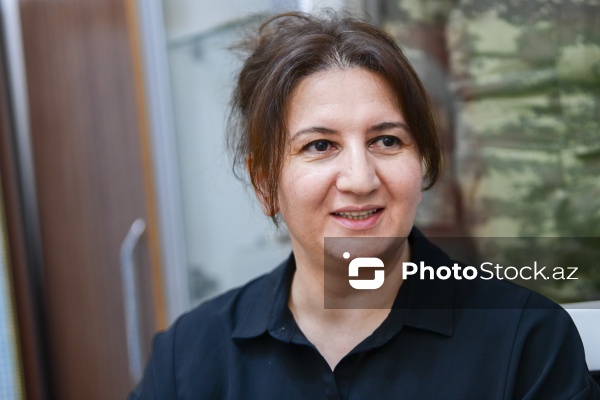 Azərbaycanın Milli Qəhrəmanı Polad Həşimovun həyat yoldaşı Ofelya Salmanova