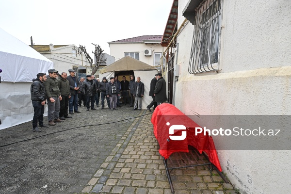 Azərbaycanlı aktrisa Çimnaz Sultanova ilə keçirilən vida mərasimi